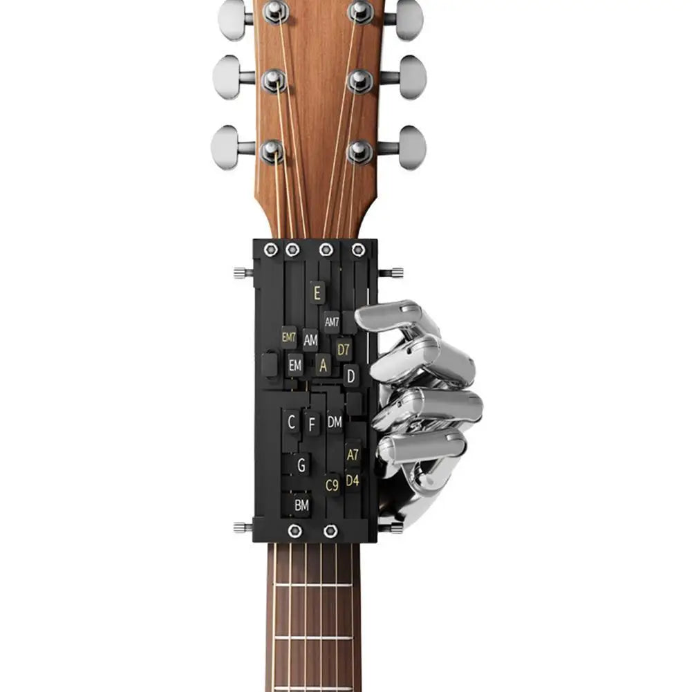 Guitar Aid Chords,Portable Guitar Learning System Teaching Beginner Trainer Practice Tools for Beginners Friends Family Adults