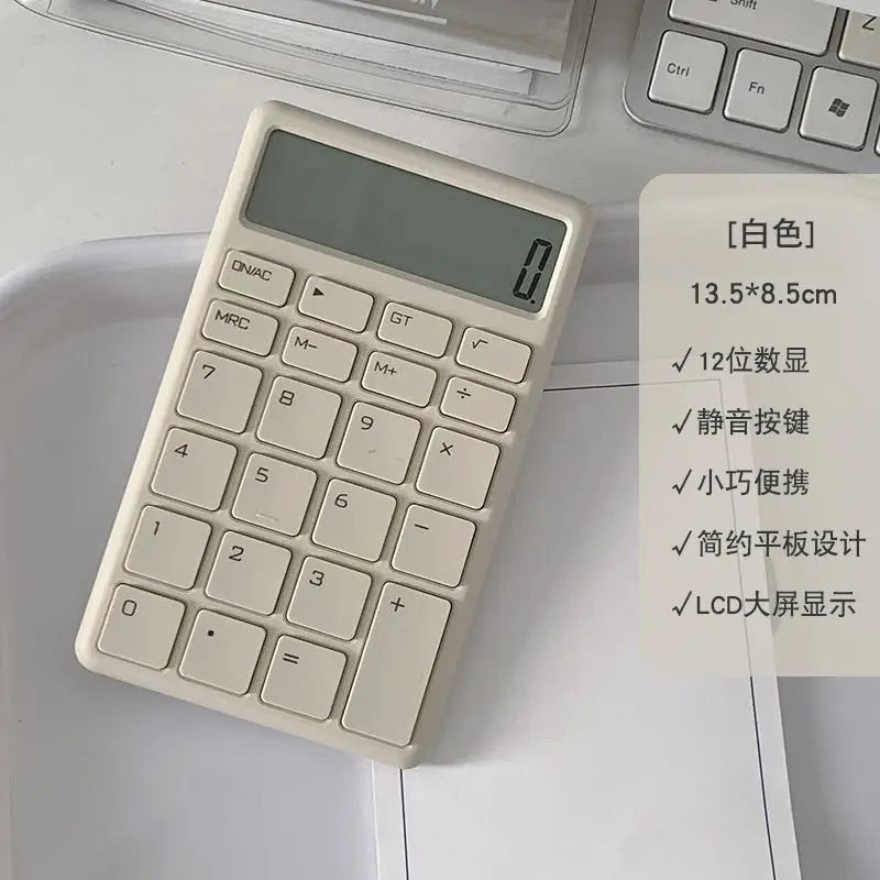 Beautiful Calculator Scientific Fashionable and Cute Calculators Mute Simple Administrative Financial Equipment Office Computer