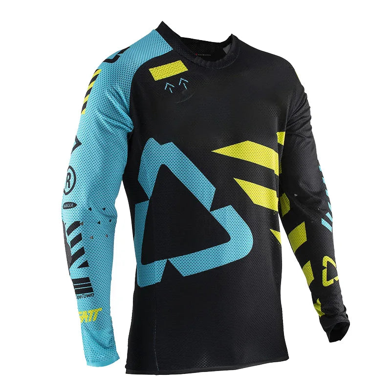 Long Sleeve Cycling Jersey High Quality Top Race Cycling Mountain Bike Road Bicycle Motorcycle For Men Cycling Jeresy  Motocross