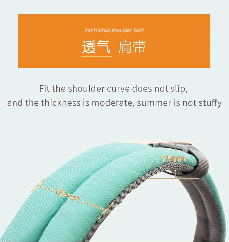 Breathable Ergonomic Baby Carrier Backpack Portable Infant Baby Carrier Kangaroo Hipseat Heaps Baby Sling Carrier Wrap for 0-36M