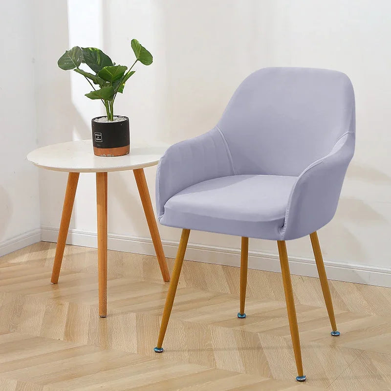 1PC Water Repellent Elastic Chair Cover Stretch High Armchair Covers Office Chairs Slipcover Seat Cover for Hotel Dining Room