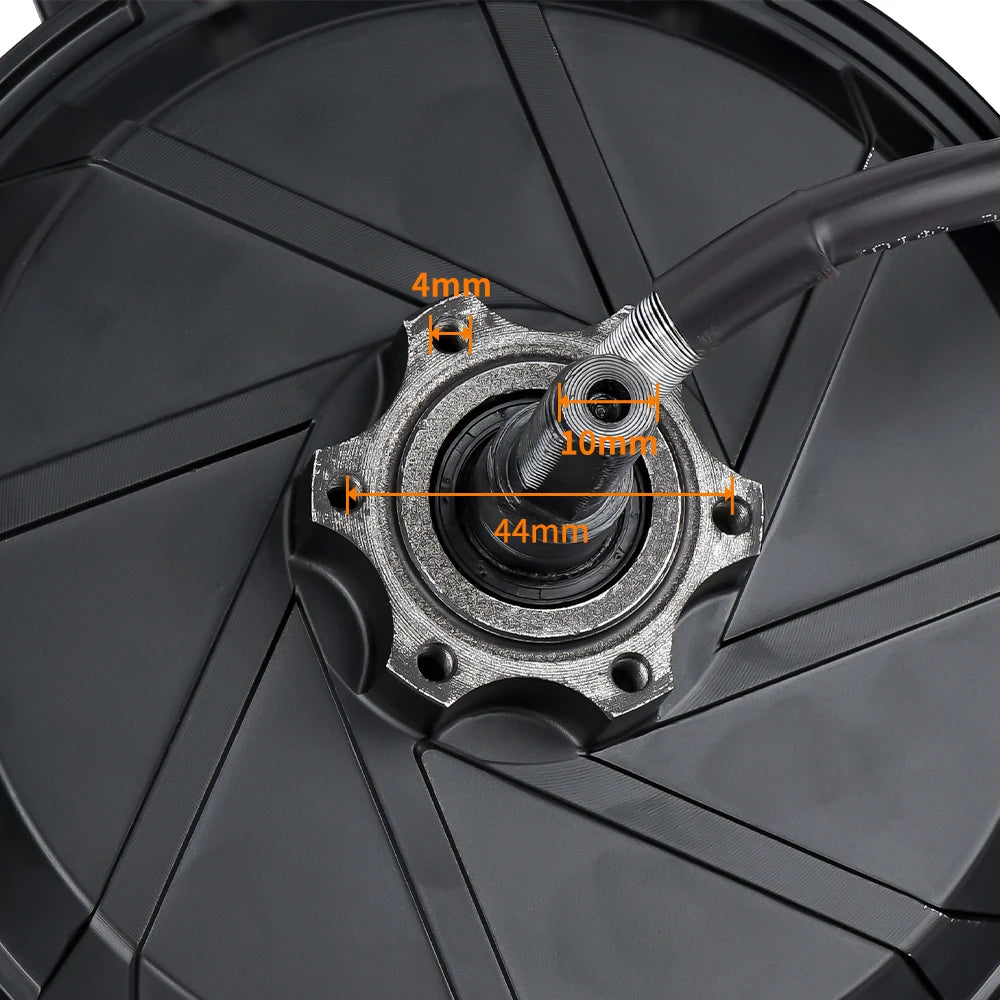 Electric Bike Motor 14 Inch 48V 72V 3500W 5000W DC Brushless Motor Suitable For Kugo Kirin B2 Electric Scooter