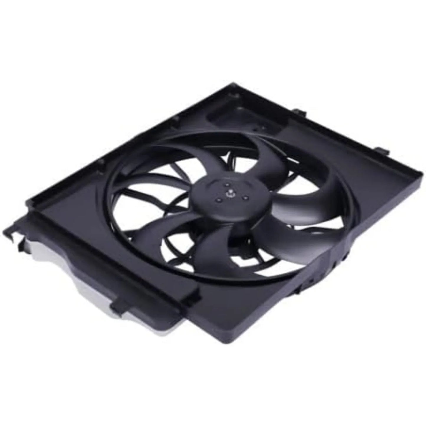 Radiator Condenser Cooling Fan Assembly Fits for 2018 2019 2020 Hyundai Accent Rio Sedan - OEM Number 25380h9050