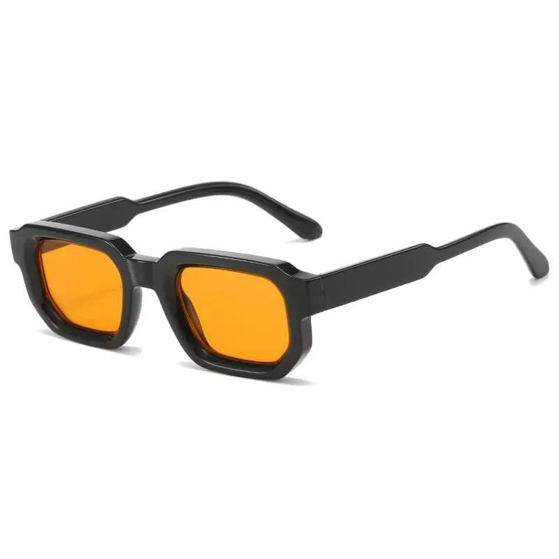 SO&EI Fashion Women Square Sunglasses Retro Punk Trending Shades UV400