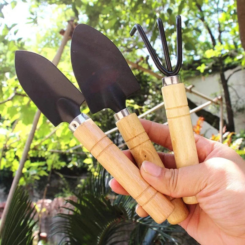 Garden Tool Hand Trowel,Rake,Cultivator,Weeder Tools With Ergonomic Handle,Garden Lawn Farmland Transplant Gardening Bonsai Tool