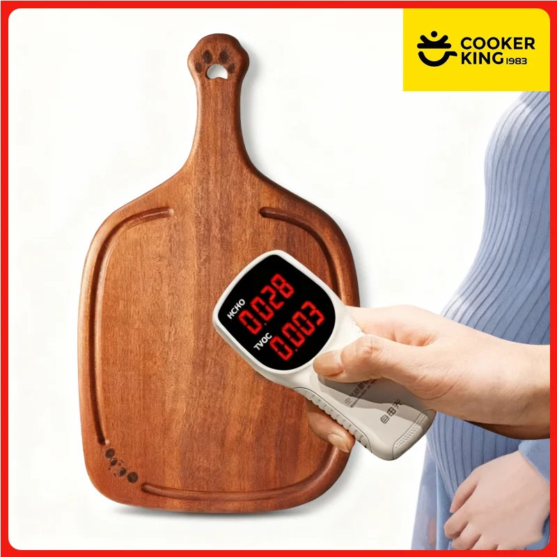 COOKER KING Wooden Kitchen Board Household Pizza Bread Fruit Steak Profession Cutting Board Hangable Kitchen Tool in Stock