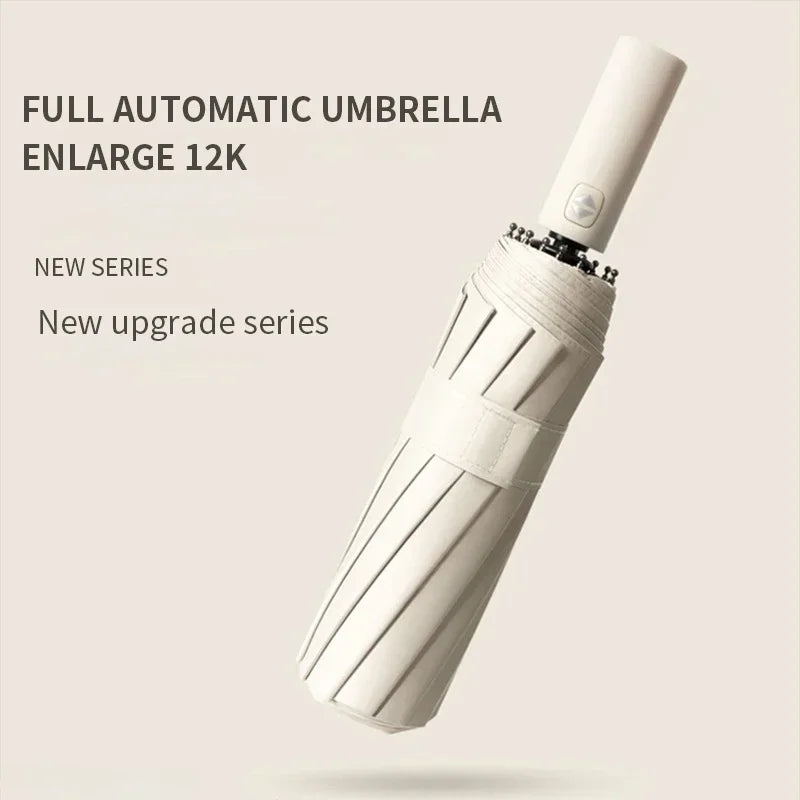 Xiaomi 24 Bone Fully Automatic Double Bone Folding Umbrella For Sun UV Protection Rain Resistance And Strong Wind Resistance