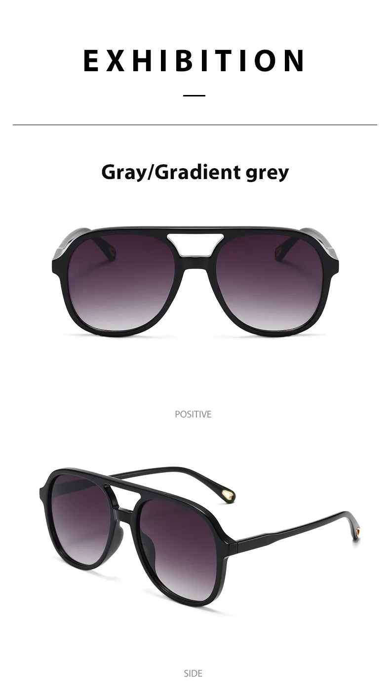 SHAUNA Trending Pilot Sunglasses UV400