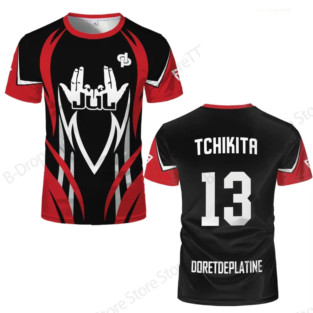 Jersey 90 minute JUL MM8 Football 3d Print T-shirt Men Women Fashion Short Sleeve Tops Tees Sports Tshirt Y2k Clothing New 2025