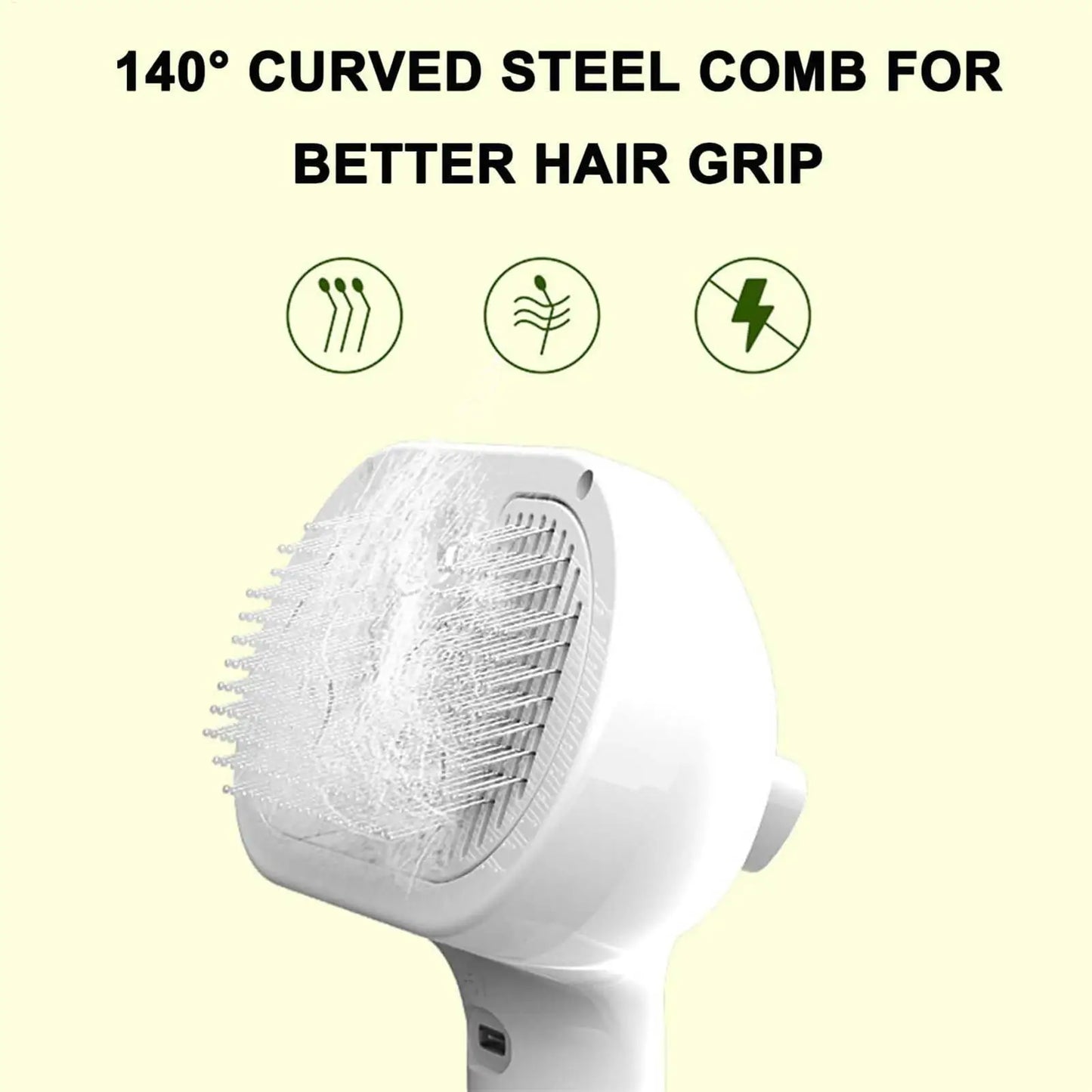 Dog Brush for Grooming Portable Pet Hair Removal Comb Electric Pet Spray Grooming Comb Cleaning Steam Brush Pet Supplies