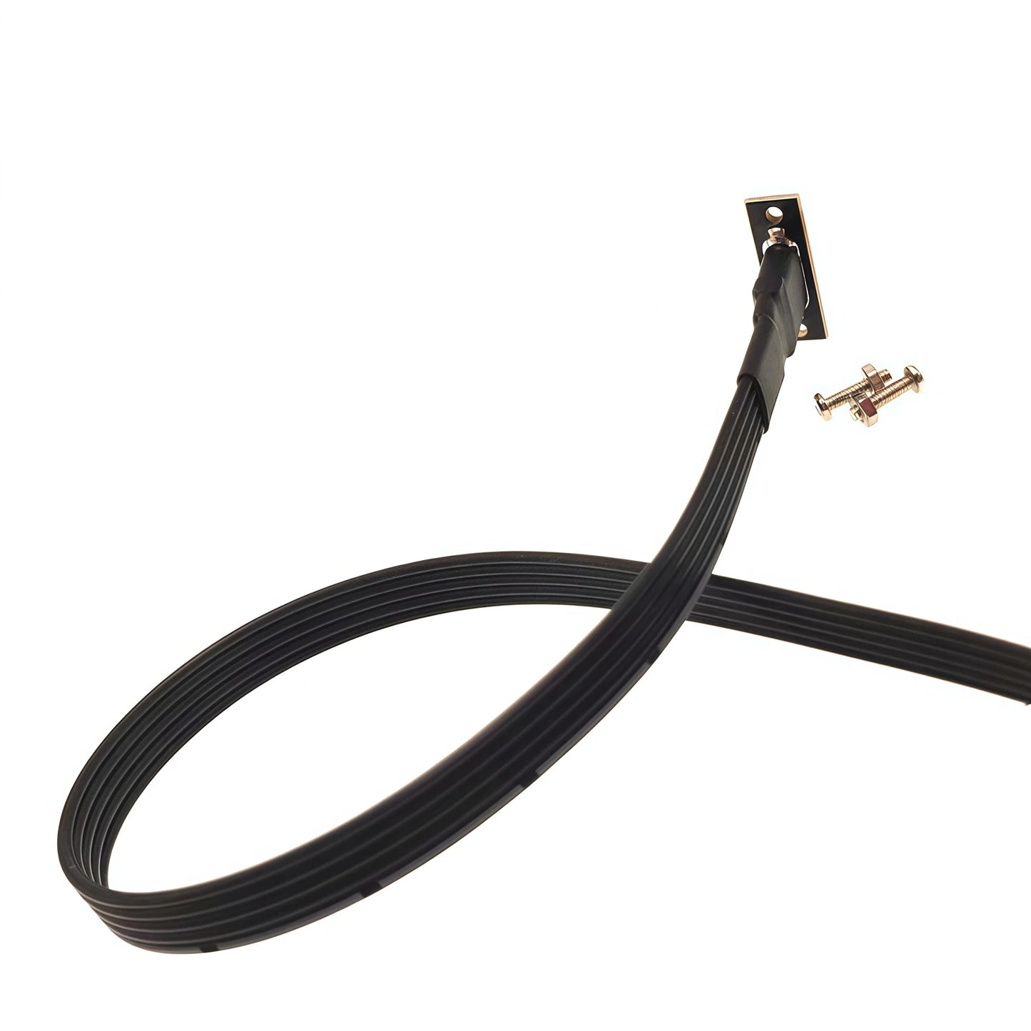 5CM 10CM 20CM 30CM 50CM 100CM USB 2.0 Type C to Type C Extension Cable 90° Adapter FPC FPV Band Flat USB C Cable 3A 5CM-100CM