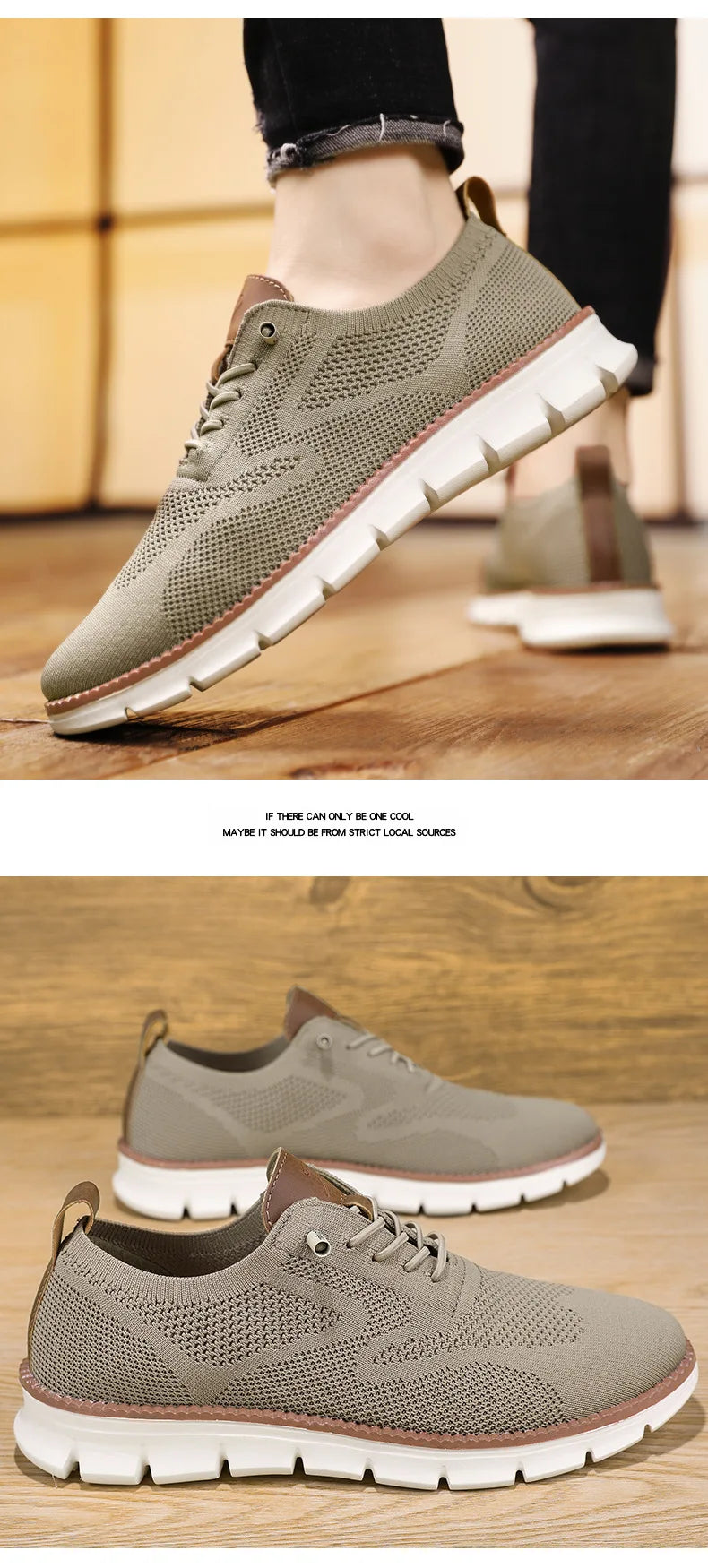 Men Casual Shoes Breeze Stylish Oxfords Fashion Formal Business Urban Breathable Shoes for Male Non Slip Dress Sneakers for Man