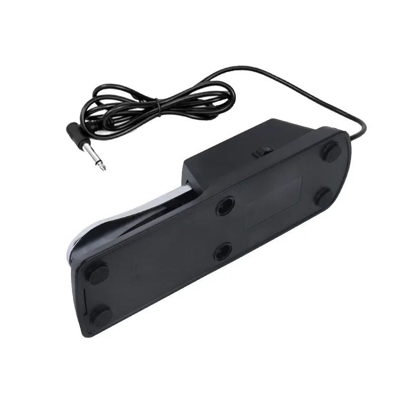 Piano sustain pedal, electronic organ, digital synthesizer switch, metal foot pedal, universal musical instrument accessories