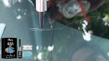 Car Windshield Repair Resin Kit Tools Windscreen Break Scratch Restoration Protective Stickers Glass Cleaner Care No Trace Wash