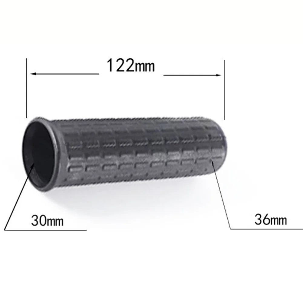 Wheelbarrow Rubber Handles Comfort Durable Grips Handlebar Non Slip Plastic Replacement Universal High Quality