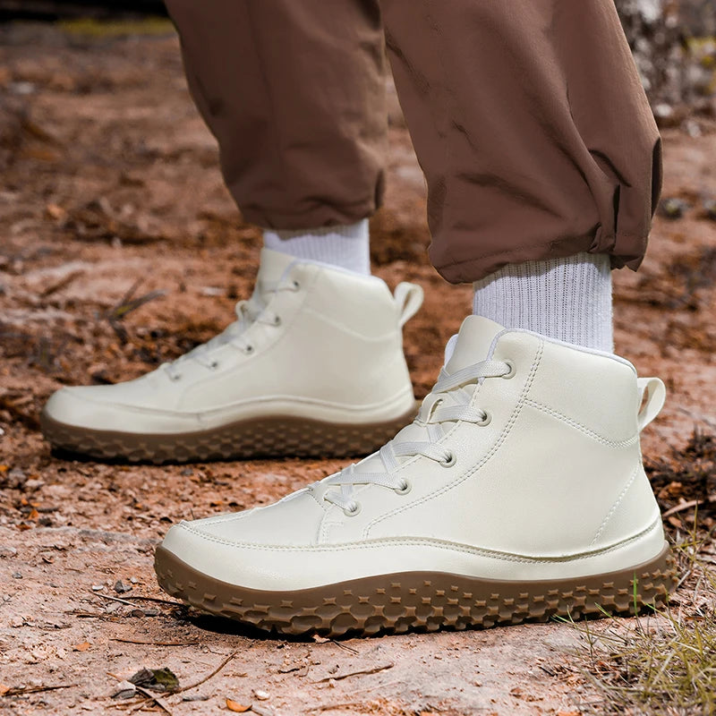 boots men walking boots Wide-Toe-Box Barefoot Shoes for Men hiking boots men Comfortable botas casual shoes men mountain boots