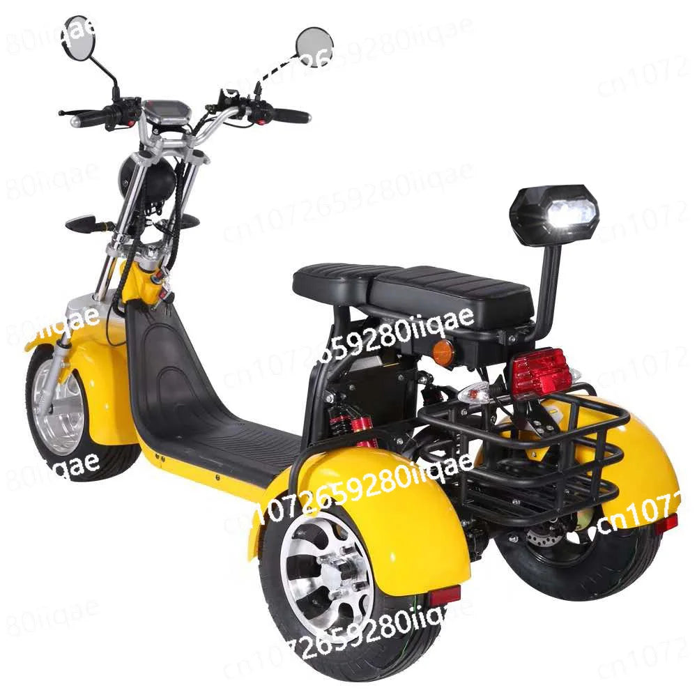 Three-wheel Scooter For Adults Long Range Off Road Citycoco 3 Wheels Tricycle Electric Scooter Electrique 2000W 3000W