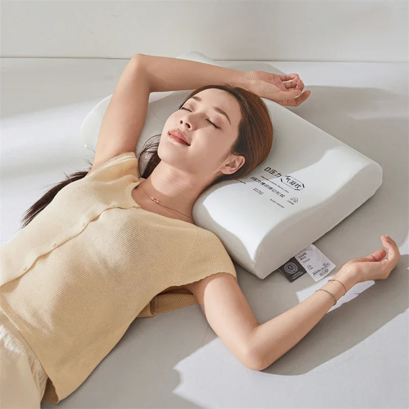 Memory Foam Pillow Slow Rebound Neck Support Deep Sleep Comforter Home Goods Pillow for Kids and Adults ，Single Pillow