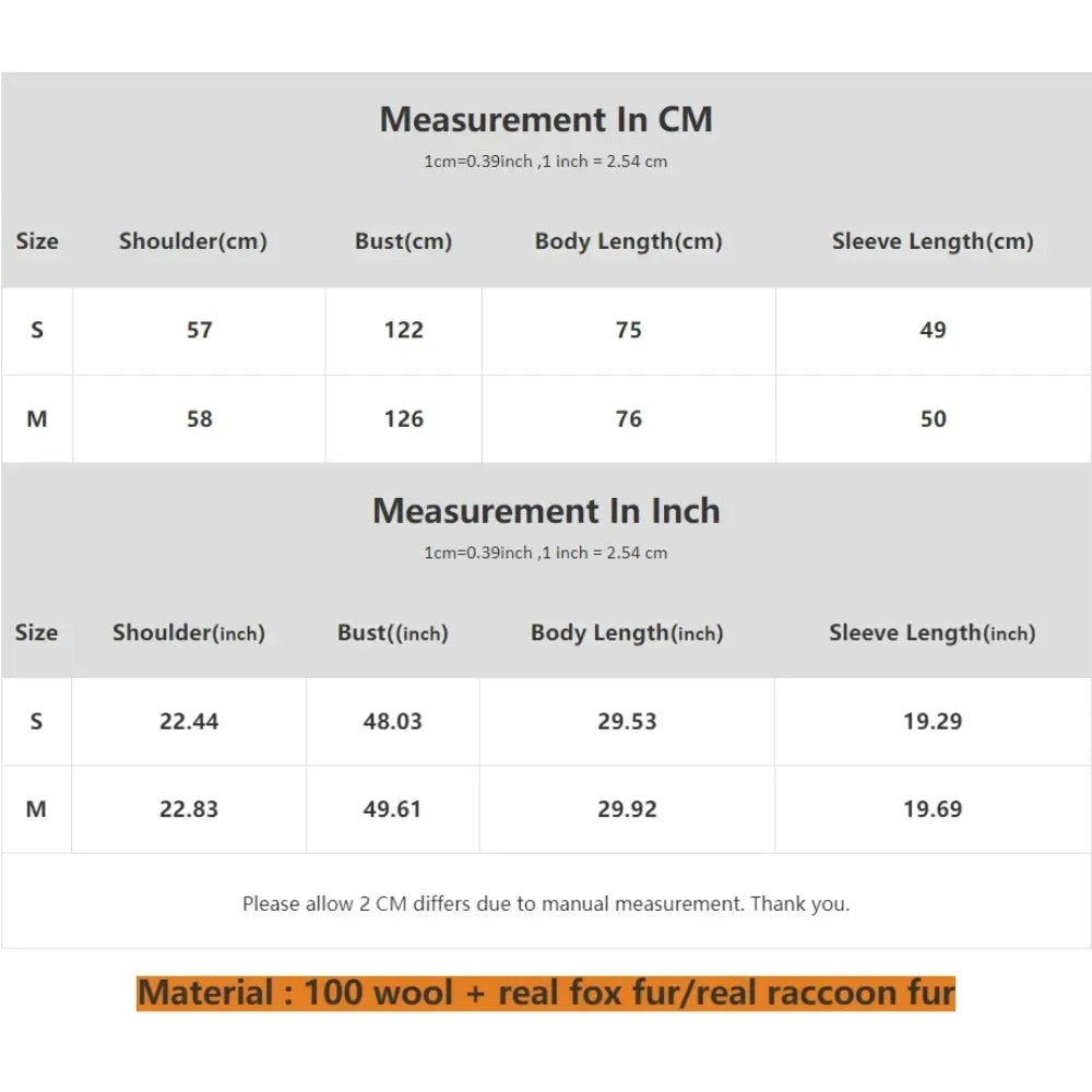 Real Fur Wool Coat Women Clothing Hooded Autumn Winter Commute Fur Coat 2025 Fashion Clothes Lady Raccoon Fur Woolen Jacket