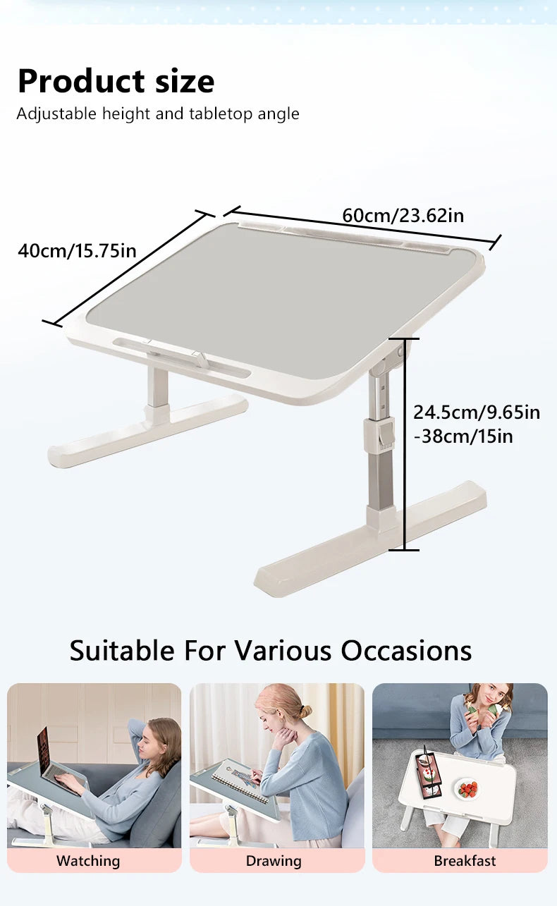 Computer Bed Table Computer Desk Children's Study Desk Bedroom Living Room Desk Adjustable Biurko Narozne Gamingowe Furniture