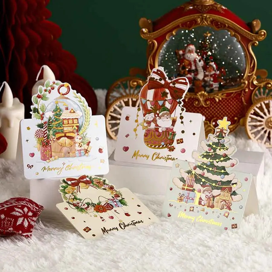 Christmas Card, Set of 30 Holiday Greeting Cards for Business Gifts, Customer Appreciation, and Family Festive Wishesf