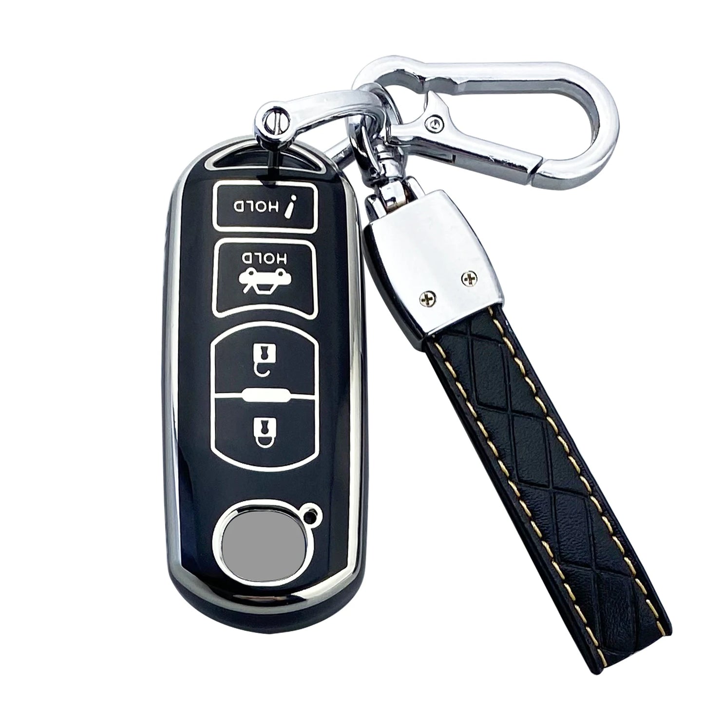 Key Fob Cover Case Compatible with Mazda 3/6/8 Miata MX-5 CX-3 CX-5 CX-7 CX-9 RX-8 Atenza Accessories Shell Protector
