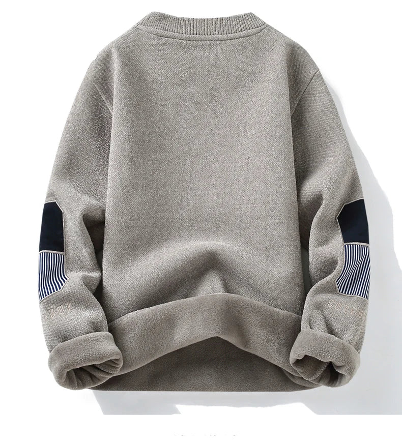 Pullovers Sweater For Men Men's Clothing Men's Sweat-shirt Spring Casual Streetwear Knit Autumn Fashion Hombre Warm Solid Male