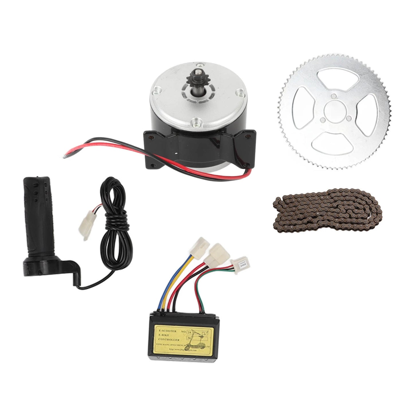 New 12V 250W Electric Motor Kit 2750RPM High Speed Electric Gear Motor with Controller for Motorcycle Electric Gear Motor