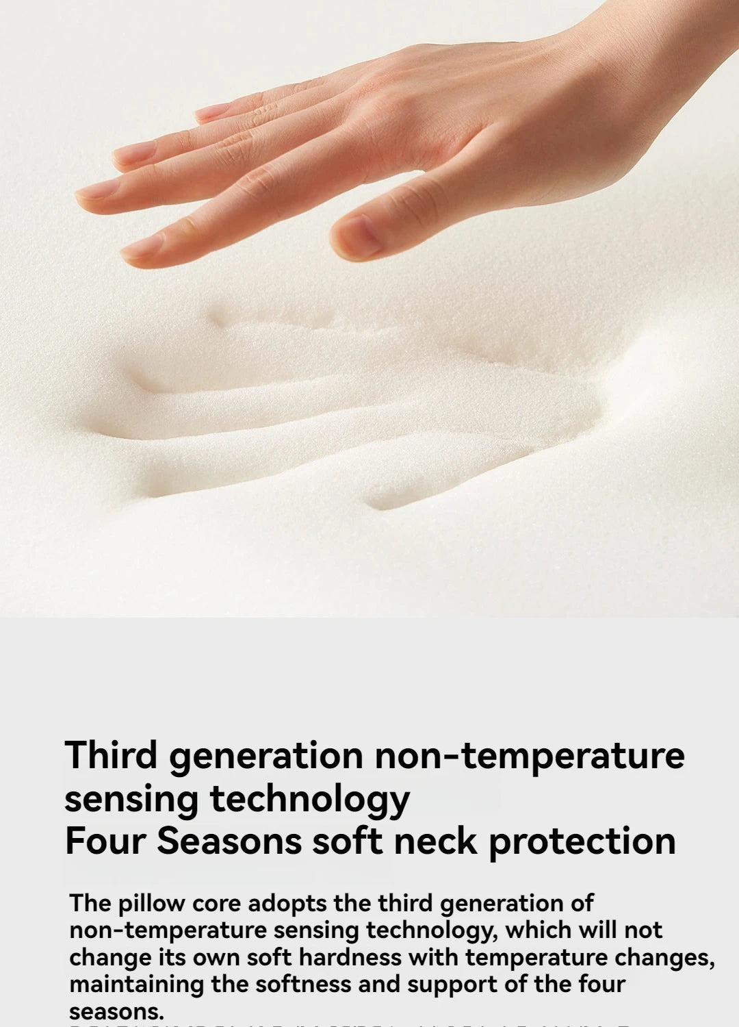Xiaomi Mijia Memory Cotton Neck Pillow Pro Soft Breathable Antibacterial Strong Support 9cm 11cm High Low Curve Seamless Fit
