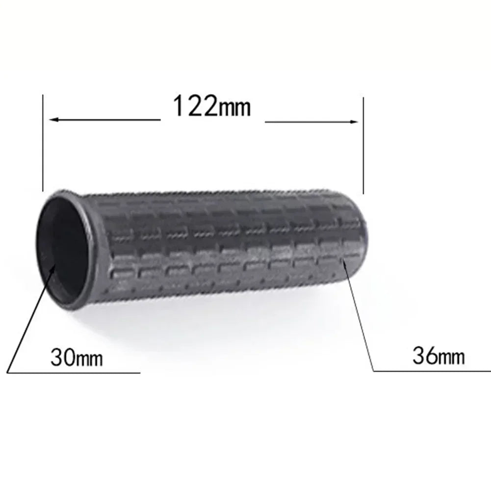 Wheelbarrow Rubber Handles Comfort Durable Grips Handlebar Non Slip Plastic Replacement Universal High Quality