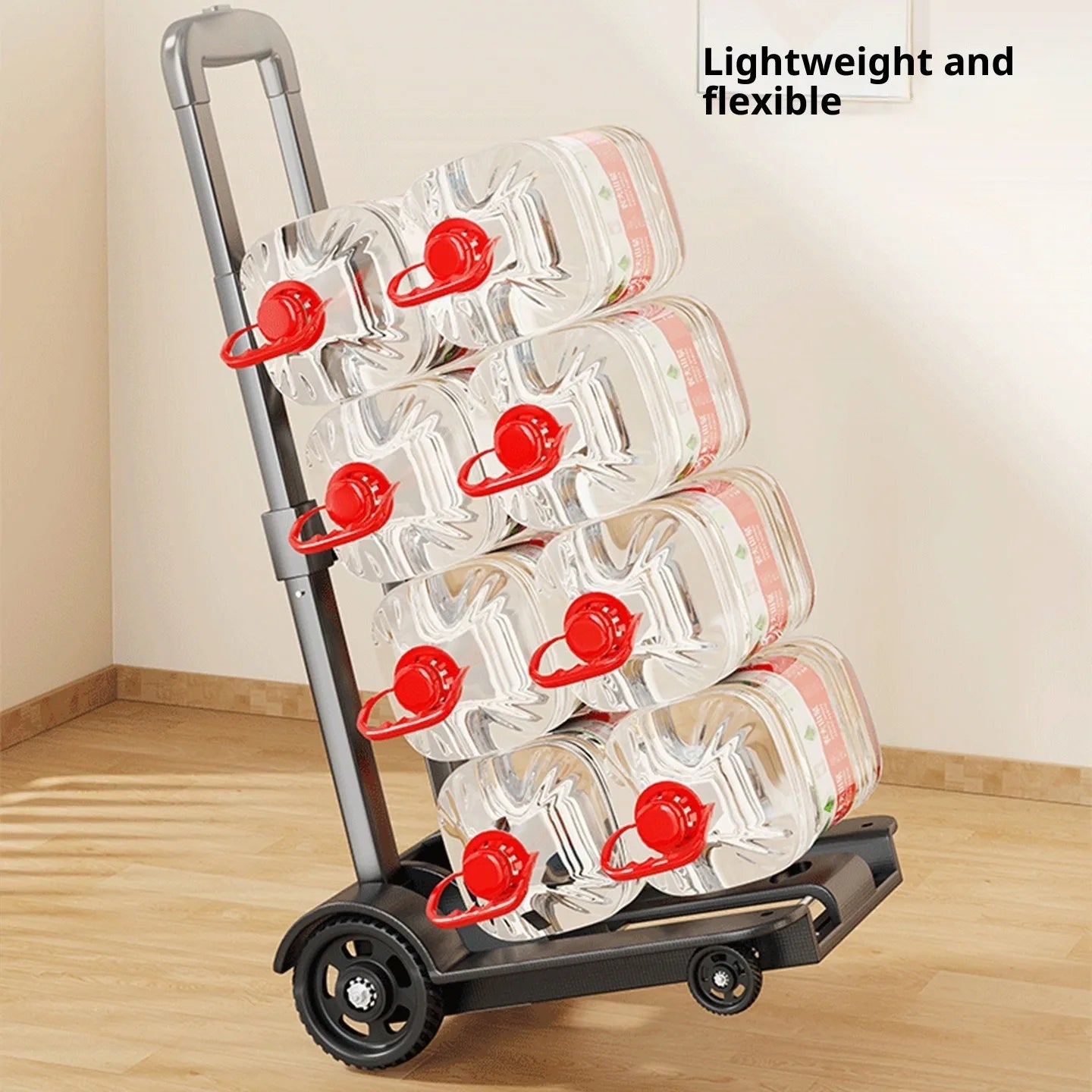 Wheel Trolley folding luggage trolley Folding Hand Truck Barrow Cart Travel Luggage Shopping Cart Portable Home Use Cart
