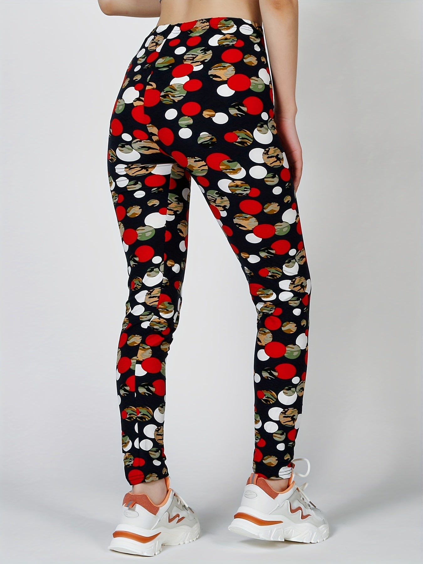 Women's Leggings Floral Printed Pants Casual High Waist Sweatpants Leggings - Stretchy & Breathable Fabric - For Yoga, Running & Everyday Wear - Perfect Gift for Women