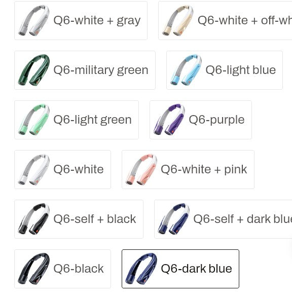 Best rechargeable portable Fan wearable Leafless bladeless small Fan Mini cooling hanging neck Fan.