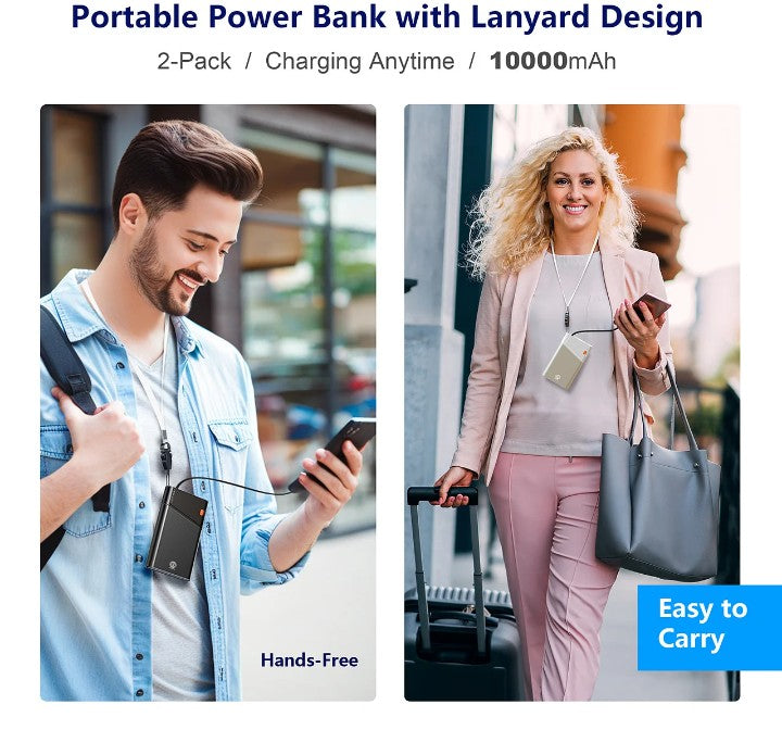 B2 Power Bank Fast Charging Ultra Slim Portable Bank Charger